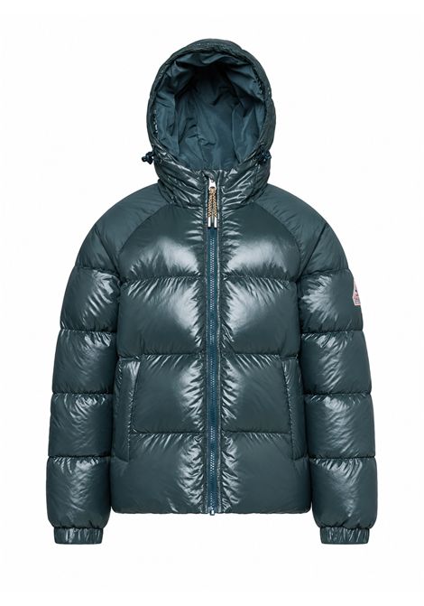 Piumino con cappuccio PYRENEX KIDS | HKY020 STEN3134 BALTIC GREEN